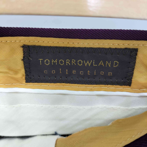トゥモローランドコレクション TOMORROWLAND collection ウールノータックスラックス レディース JPN:36