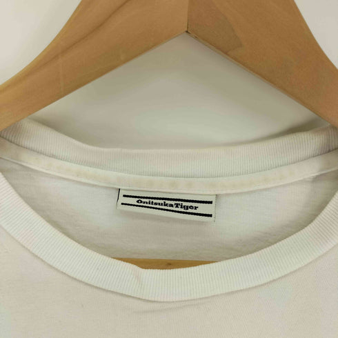 オニツカタイガー ONITSUKA TIGER タイガーフェイス プリント S/S クルーネック Tシャツ メンズ import:M