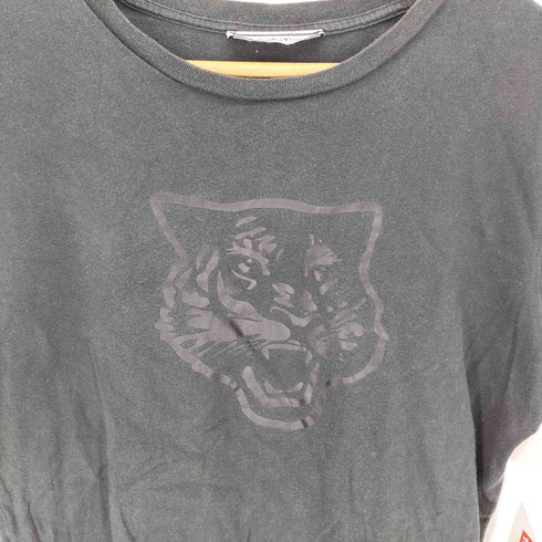 オニツカタイガー ONITSUKA TIGER タイガー フェイス プリント S/S クルーネック Tシャツ メンズ import:S