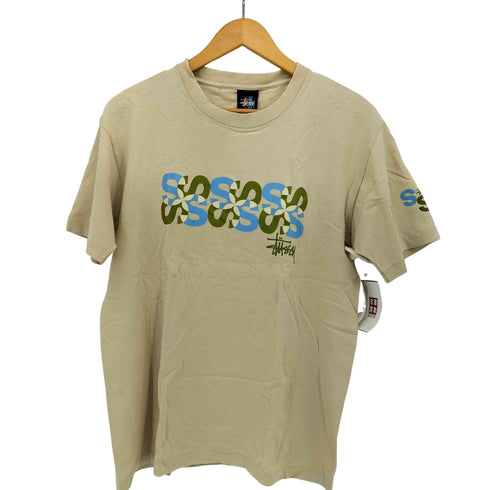 ステューシー Stussy 90S 紺タグ USA製 old プリント S/S Tシャツ メンズ import:M