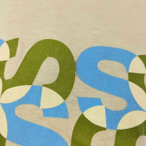 ステューシー Stussy 90S 紺タグ USA製 old プリント S/S Tシャツ メンズ import:M