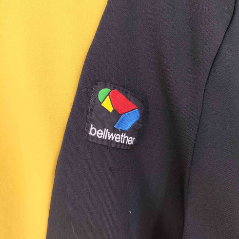 bellwether ロゴパッチ ハーフジップ ハイネック ロングスリーブTシャツ メンズ import:M