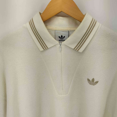 アディダスオリジナルス adidas Originals Bouclette Shirt パイルハーフジップシャツ レディース JPN:L