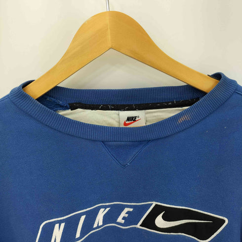 ナイキ NIKE 銀タグ 刺繍ロゴ プルオーバートレーナー メンズ M