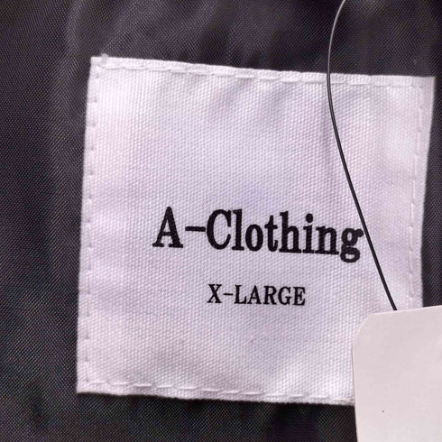 A-CLOTHING 16AW ジップアップ 中綿ジャケット メンズ JPN:XL