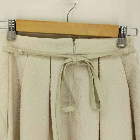 スタイルミキサー STYLEMIXER 24SS タックフレア ジャガード スカート レディース JPN:S