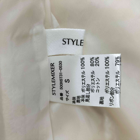 スタイルミキサー STYLEMIXER 24SS タックフレア ジャガード スカート レディース JPN:S