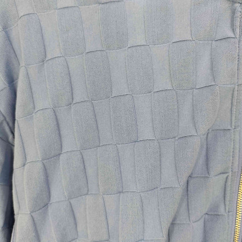 ビューティーアンドユースユナイテッドアローズ BEAUTY & YOUTH UNITED ARROWS チェッカ―ジャカード ジップ カーディガン ウォッシャブル レディース