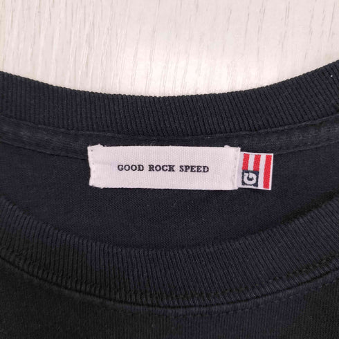 グッドロックスピード GOOD ROCK SPEED LIFE フォトプリント ロングスリーブTシャツ メンズ FREE