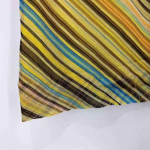 ミッソーニ MISSONI 90S イタリア製 バイアス柄 ミディアムスカート レディース DE:40