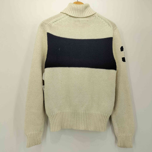 ポロバイラルフローレン Polo by RALPH LAUREN PIMA COTTON ポニー無し タートルネック プルオーバー コットン ニット メンズ import:S