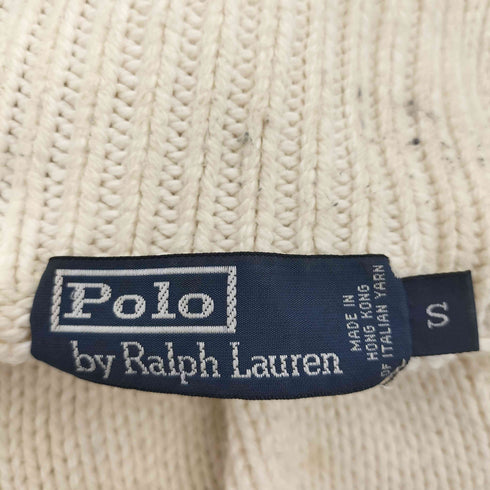 ポロバイラルフローレン Polo by RALPH LAUREN PIMA COTTON ポニー無し タートルネック プルオーバー コットン ニット メンズ import:S