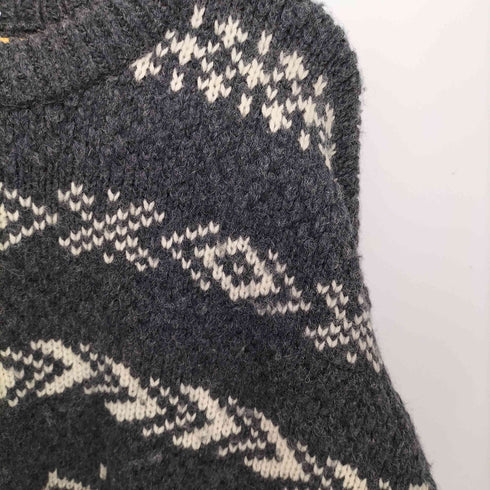 ハントクラブ HUNT CLUB 90S 総柄 プルオーバーニット メンズ