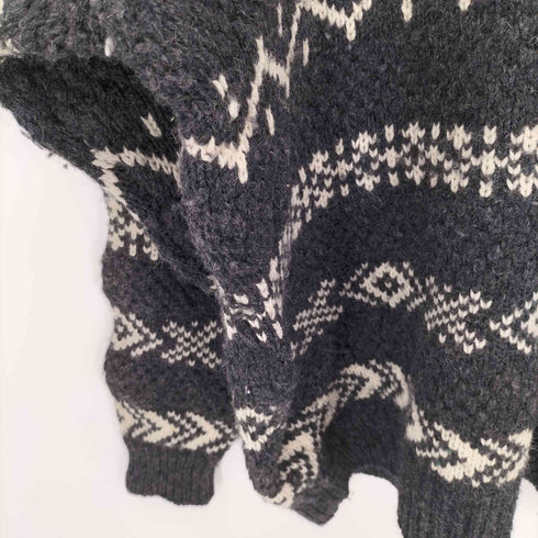 ハントクラブ HUNT CLUB 90S 総柄 プルオーバーニット メンズ