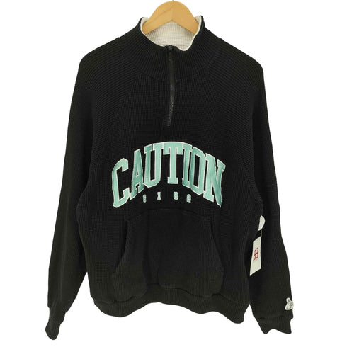 エフアールツー FR2 CAUTION 6182 月桃 刺繍 サーマル ハーフジップ スウェット レディース JPN:M