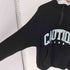 エフアールツー FR2 CAUTION 6182 月桃 刺繍 サーマル ハーフジップ スウェット レディース JPN:M