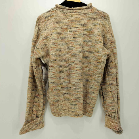 シュミーズラコステ CHEMISE LACOSTE 70-80S 総柄 プルオーバー ロールネック ニット メンズ JPN:2