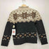 エディーバウアー Eddie Bauer 総柄 ロールネック ニット レディース import:XS