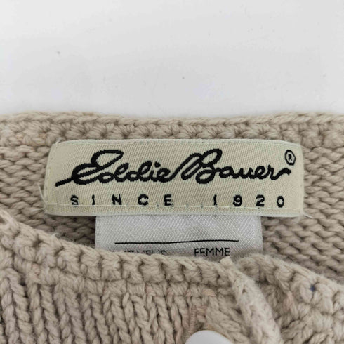エディーバウアー Eddie Bauer コットン ニット カーディガン レディース import:S