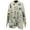90S USA製 Art Unlimite Nautical Pattern Sweat 総柄 スウェット カーディガン メンズ