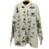 90S USA製 Art Unlimite Nautical Pattern Sweat 総柄 スウェット カーディガン メンズ