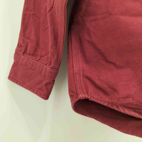 カーハート Carhartt 90S 革ロゴタグ ボタンダウン ワークシャツ メンズ import:L