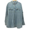 カーハート Carhartt 90S オーバーサイズ デニム ボタンダウンワークシャツ メンズ import:XL