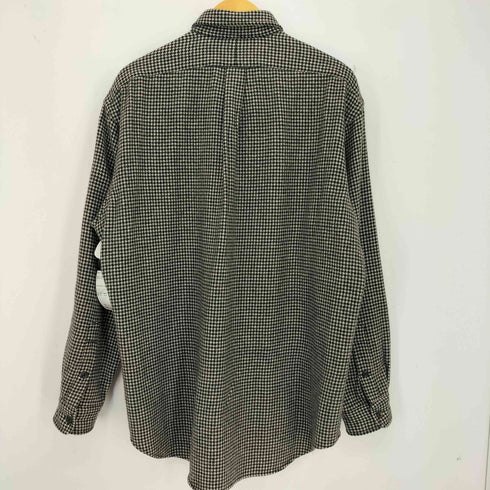 ポロバイラルフローレン Polo by RALPH LAUREN 90S BENFORD 千鳥格子柄 カシミヤ シャツ メンズ import:L