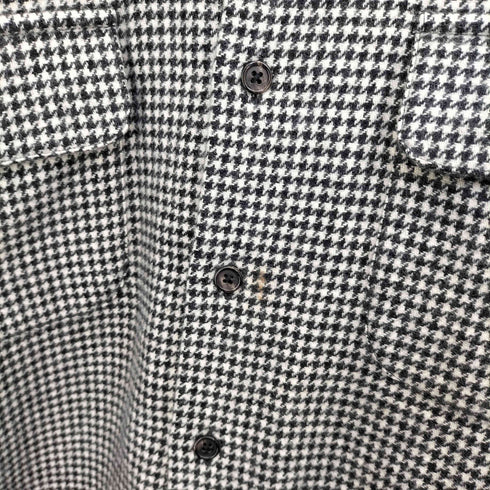 ポロバイラルフローレン Polo by RALPH LAUREN 90S BENFORD 千鳥格子柄 カシミヤ シャツ メンズ import:L
