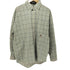 トミーヒルフィガー TOMMY HILFIGER フィリピン製 シンプルチェック ボタンダウンシャツ メンズ import:L