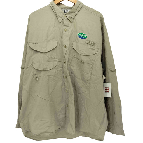 コロンビア Columbia 90S 旧タグ RFG フィッシングシャツ メンズ import:XL