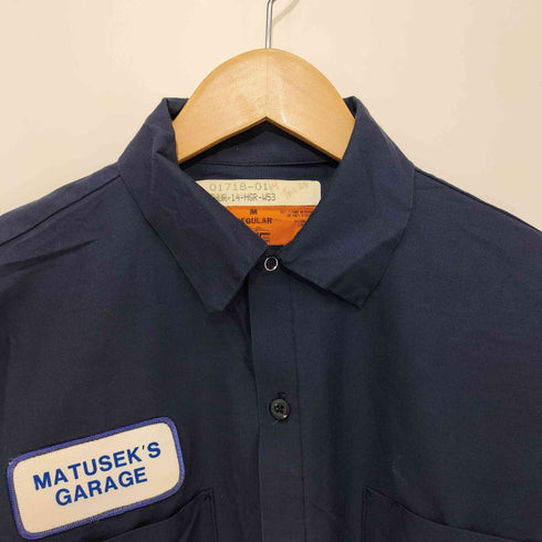 EWC USA製 企業パッチ L/S ワーク シャツ メンズ M-R