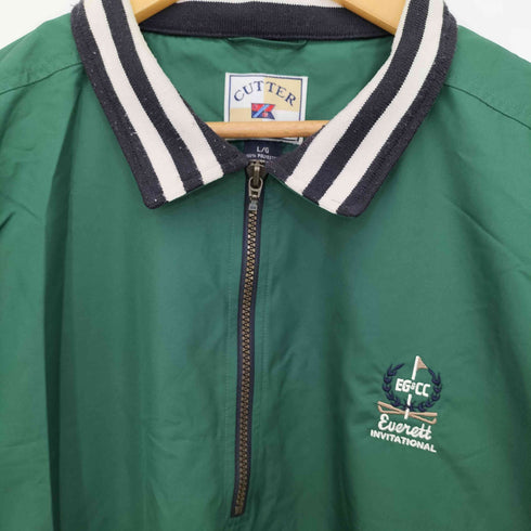 カッターアンドバック CUTTER&BUCK 香港製 ハーフジップ プルオーバージャケット メンズ import:L
