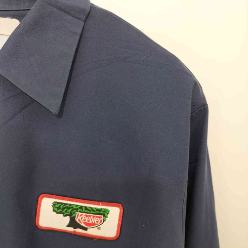 レッドキャップ RED KAP 企業ロゴワッペン スナップボタン L/S ワーク シャツ メンズ L-RG