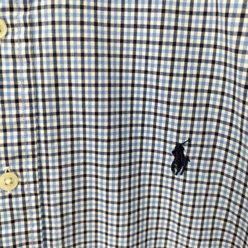 ラルフローレン RALPH LAUREN スモールポニー刺繍 L/S BD チェックシャツ メンズ JPN:L