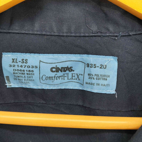 シンタス CINTAS フロントポケット L/S オープンカラー シャツ メンズ XL-SS