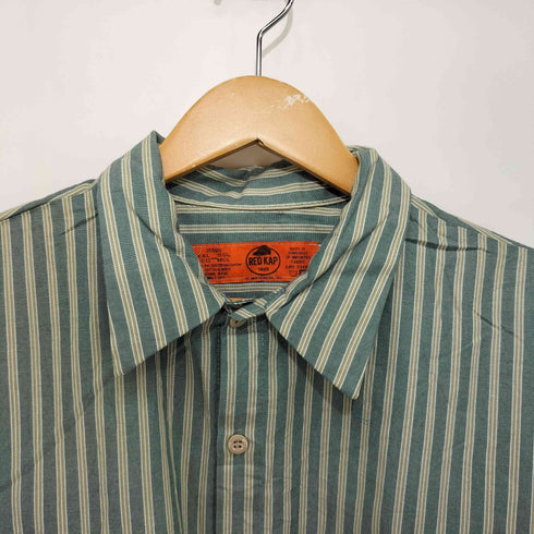 レッドキャップ RED KAP ストライプ S/S ワークーシャツ メンズ