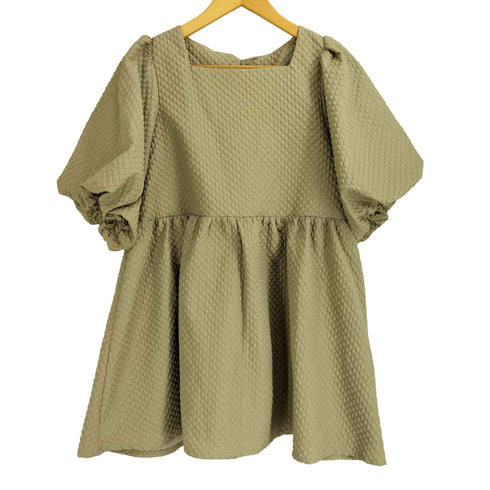 コカ coca 24aw ダイヤ エンボス ブラウス レディース L