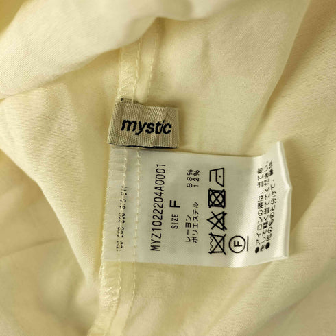 ミスティック mystic 22aw ボウタイブラウス レディース FREE