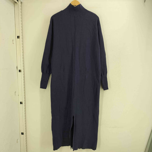 オメカシ omekashi 22aw ハーフジップ2WAYニットワンピース レディース 36