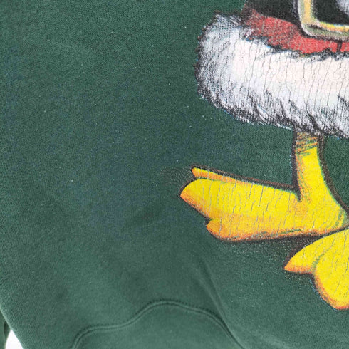 Duck Bead 90S USA製 両面プリント プルオーバースウェット メンズ import:M