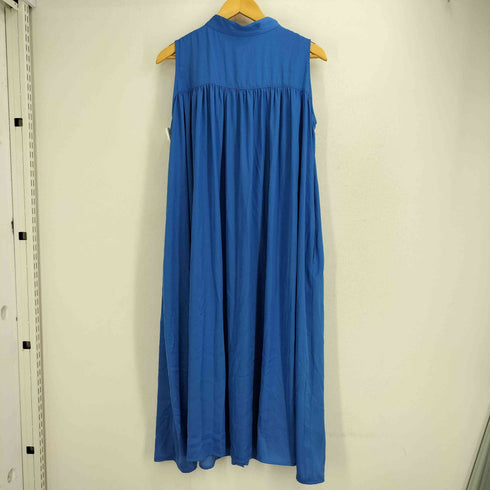 ノーリーズ NOLLEY’S LIGHT 24ss ビンテージサテンギャザーチュニックワンピース レディース