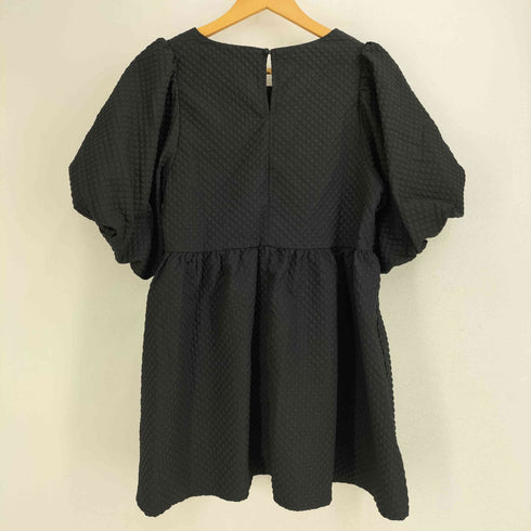 コカ coca 24aw ダイヤ エンボス ブラウス レディース L