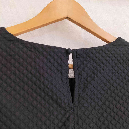 コカ coca 24aw ダイヤ エンボス ブラウス レディース L