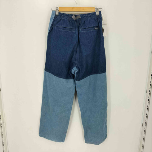 グラミチ GRAMICCI パッチワーク 切替 デニム ワイドパンツ メンズ JPN:S