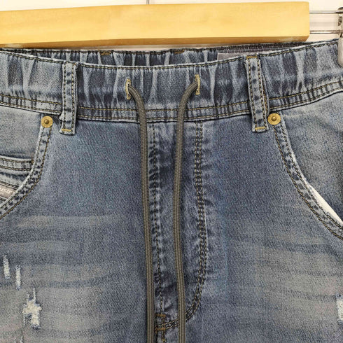 ディーゼル DIESEL KROOLEY デニムスウェットパンツ レディース W26
