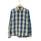 ヌーディージーンズ Nudie Jeans チェックネルシャツ 猫目ボタン メンズ import:S