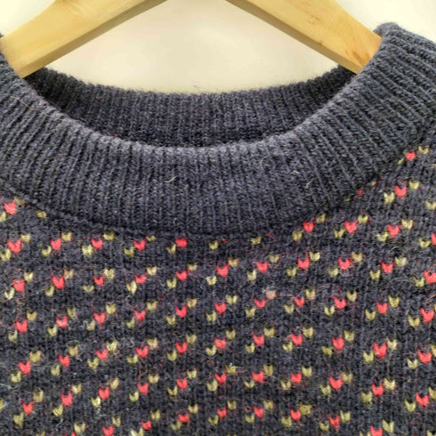 エルエルビーン L.L.Bean ノルウェー製 バーズアイニット メンズ import:M