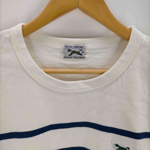 ザフォックスコレクション THE FOX COLLECTION ボーダークルーネックカットソー メンズ JPN:L