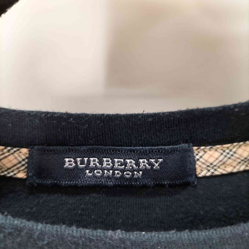 バーバリーロンドン BURBERRY LONDON コットンクルーネックTシャツ レディース import:M